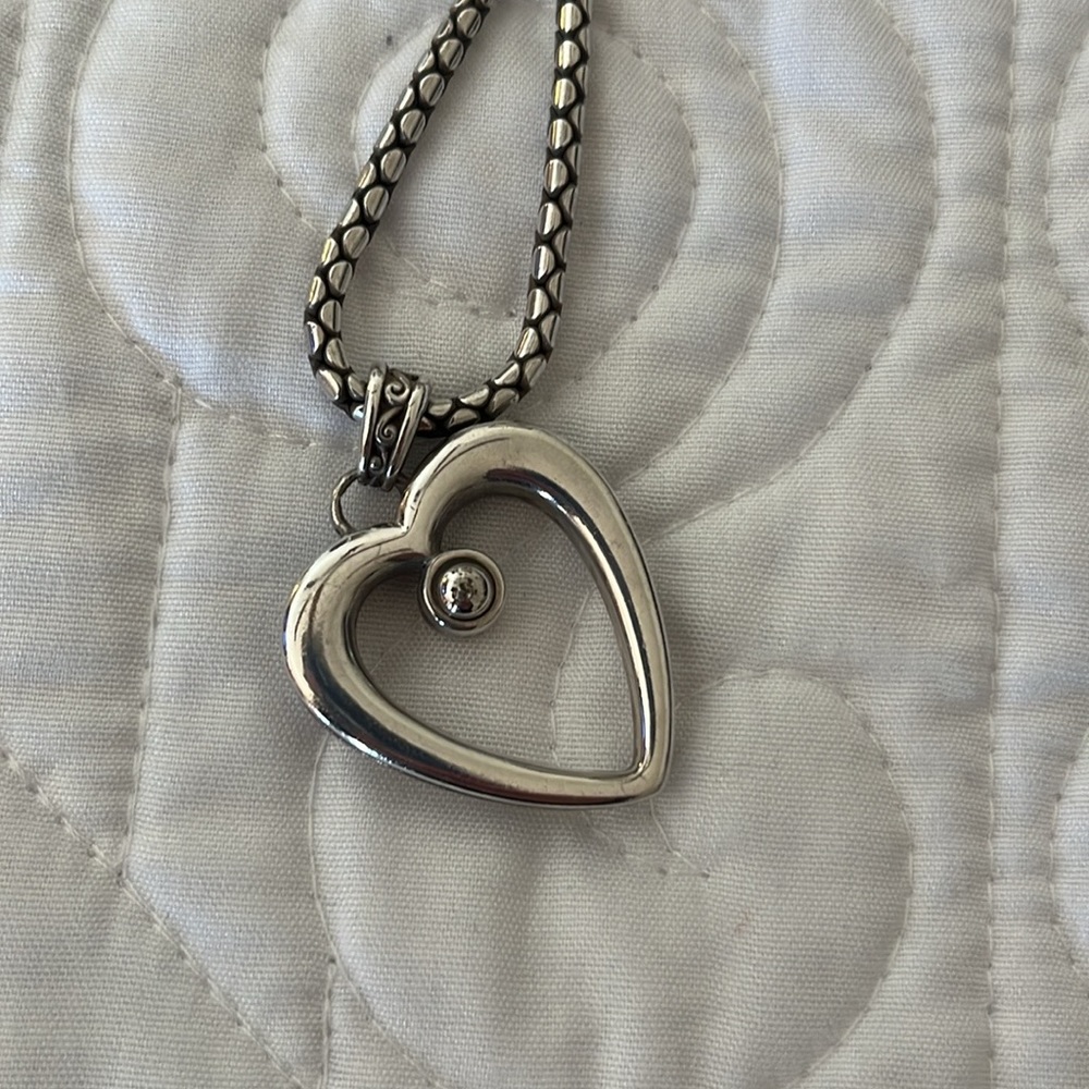 brighton heart necklace